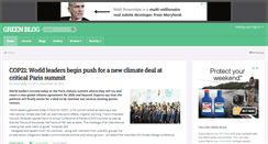 Desktop Screenshot of green-blog.org